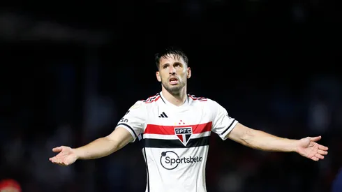 Foto: Paulo Pinto / saopaulofc.net - Calleri cita Rogério Ceni em vitória contra o América.