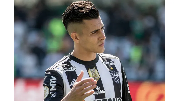 PR - Curitiba - 14/08/2022 - BRASILEIRO A 2022, CORITIBA X ATLETICO MG - Pavon jogador do Atletico-MG durante partida contra o Coritiba no estadio Couto Pereira pelo campeonato Brasileiro A 2022. Foto: Robson Mafra/AGIF