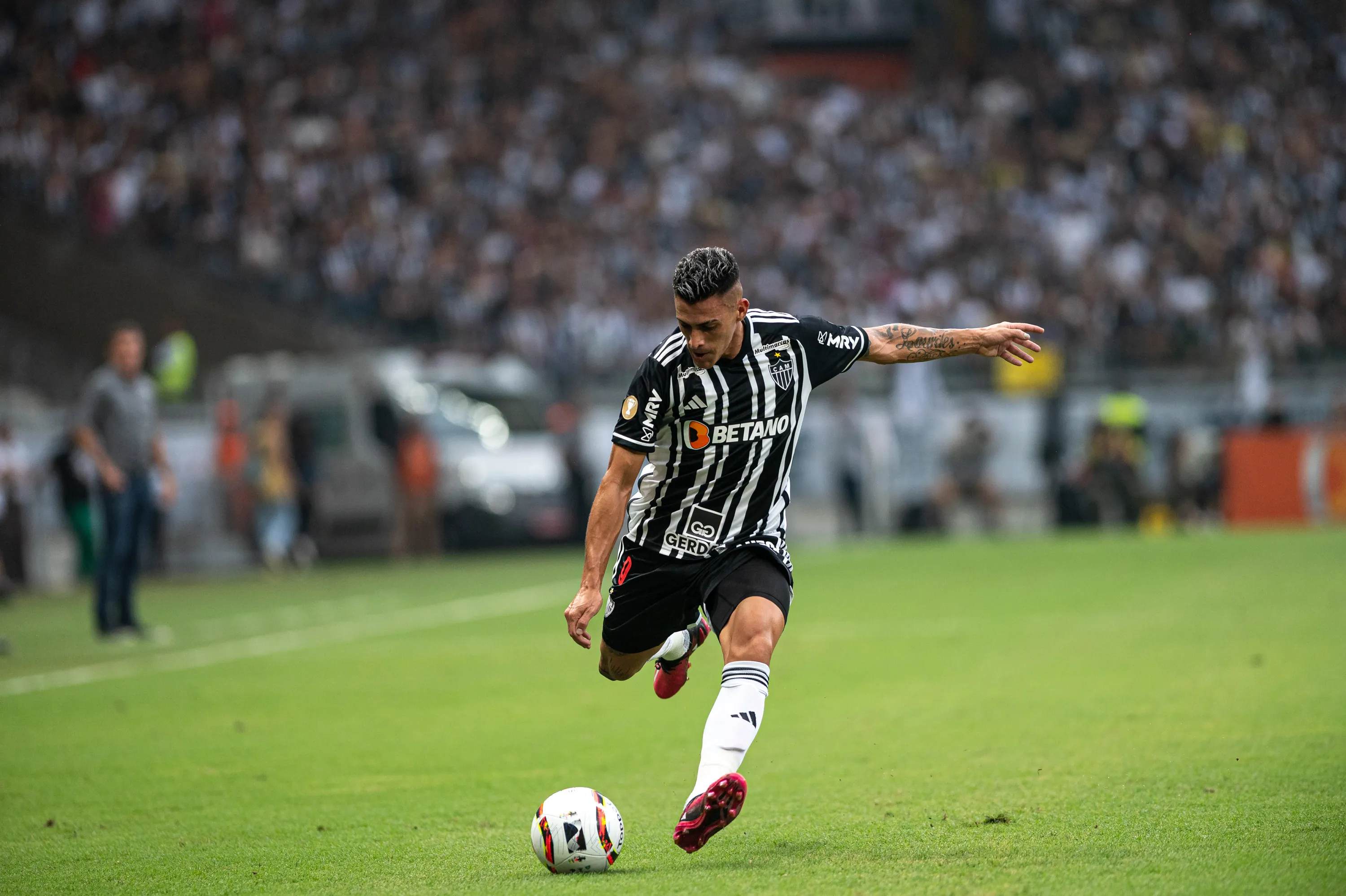 Alessandra Torres/AGIF – Pavón atuando pelo Atlético-MG