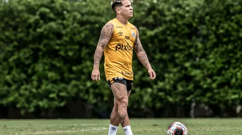 Foto: Ivan Storti/Santos FC - Soteldo é desfalque do Santos para confronto contra Atlético-MG.