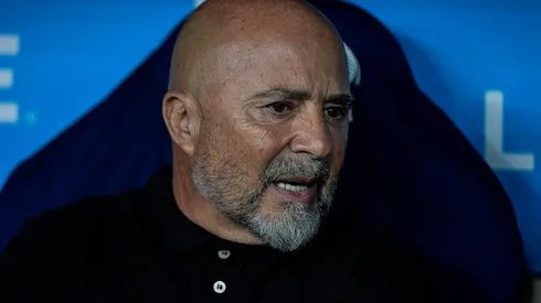 Foto: Thiago Ribeiro/AGIF – Sampaoli da bronca em treino do Flamengo