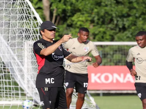 São Paulo tem duas novidades em treinamento comandado por Milton Cruz 