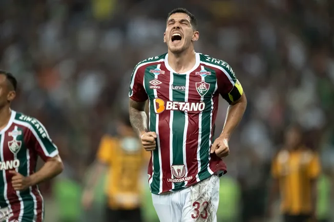 Foto: Jorge Rodrigues/AGIF – Nino comemorando gol diante do The Strongest