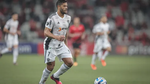 Foto: Pedro Souza / Atlético – Hulk reclama de atuação da arbitragem em derrota.