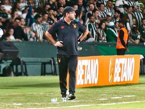 Enderson pistola contra a arbitragem em empate do Sport 