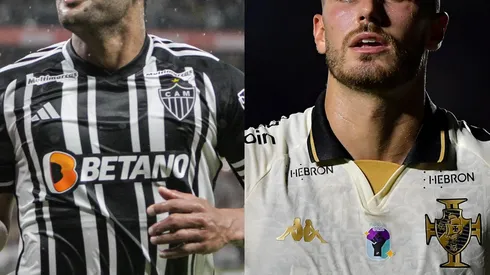 Fernando Moreno/Thiago Ribeiro/AGIF- Hulk (Atlético-MG) e Pedro Raul (Vasco)