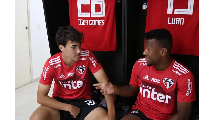 Foto: Rubens Chiri / saopaulofc.net - Luan pode ter o mesmo destino de Igor Gomes.