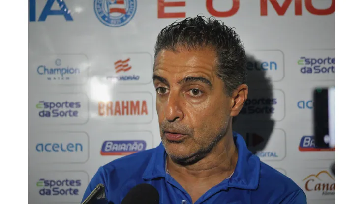 Foto: Rafael Machaddo / EC Bahia - Renato Paiva projeta estreia do Bahia no Brasileirão.
