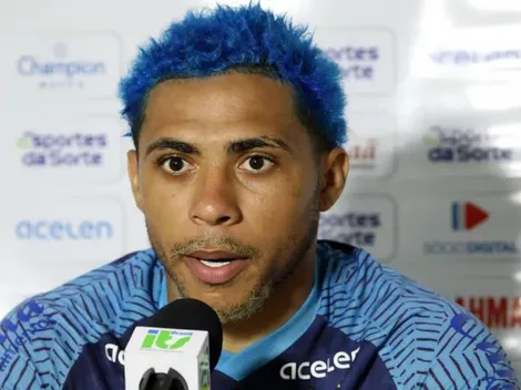 Atacante Jacaré, do Bahia, fala da preparação para as competições que vêm pela frente