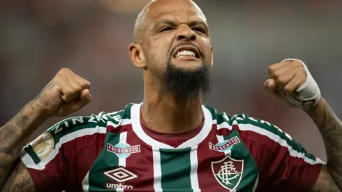 Foto: Jorge Rodrigues/AGIF – Felipe Melo zomba do Flamengo após título Carioca