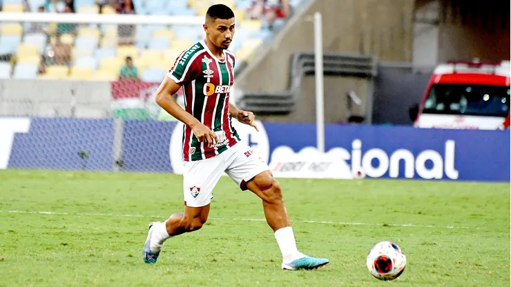 FOTO DE MAILSON SANTANA/FLUMINENSE FC - André dá declaração polêmica antes de decisão.