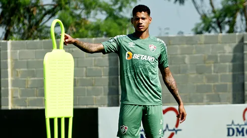 FOTO DE MAILSON SANTANA/FLUMINENSE FC - Marrony tem situação definida.