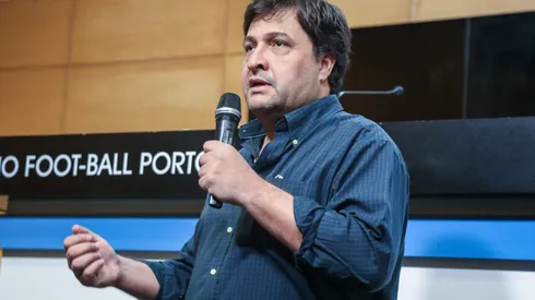 Fotos: Morgana Schuh/Grêmio FBPA - Alberto Guerra comenta sobre alvo no mercado.