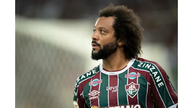 RJ - RIO DE JANEIRO - 06/05/2023 - BRASILEIRO A 2023, FLUMINENSE X VASCO - Marcelo jogador do Fluminense durante partida contra o Vasco no estadio Maracana pelo campeonato BRASILEIRO A 2023. Foto: Jorge Rodrigues/AGIF