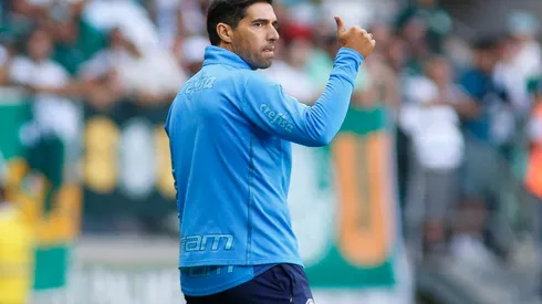 Miguel Schincariol/Getty Images- Abel Ferreira, técnico do Palmeiras