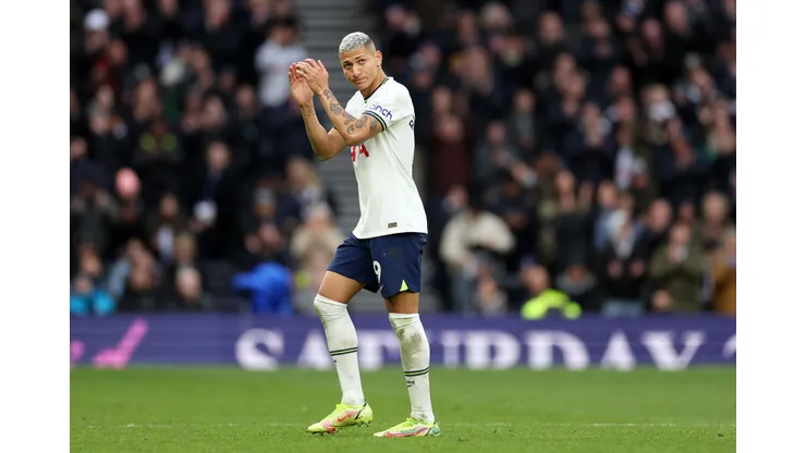 Catherine Ivill/Getty Images- Richarlison, atacante do Tottenham