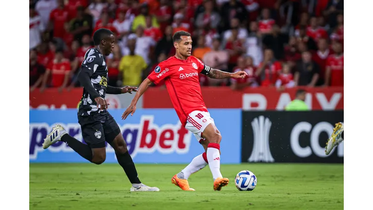 Maxi Franzoi/AGIF- Inter e Metropolitanos no primeiro confronto pela Libertadores 2023.