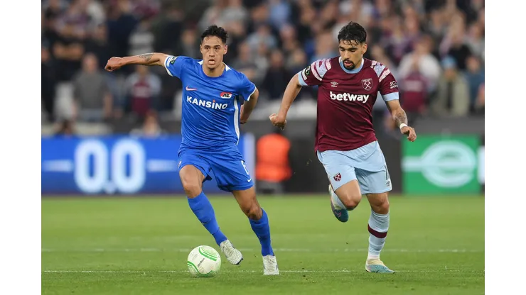 Shaun Botterill/Getty Images- West Ham e Az pelo duelo de ida da semifinal da Conference League.