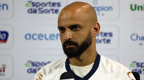 Foto: Felipe Oliveira / EC Bahia - Thaciano fala sobre derrota para o Santos no Campeonato Brasileiro.