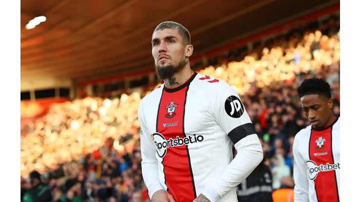 SOUTHAMPTON, ENGLAND - DECEMBER 26: Lyanco of Southampton during the Premier League match between Southampton FC and Brighton & Hove Albion at St. Mary's Stadium on December 26, 2022 in Southampton, England. (Photo by Matt Watson/Southampton FC via Getty Images)
