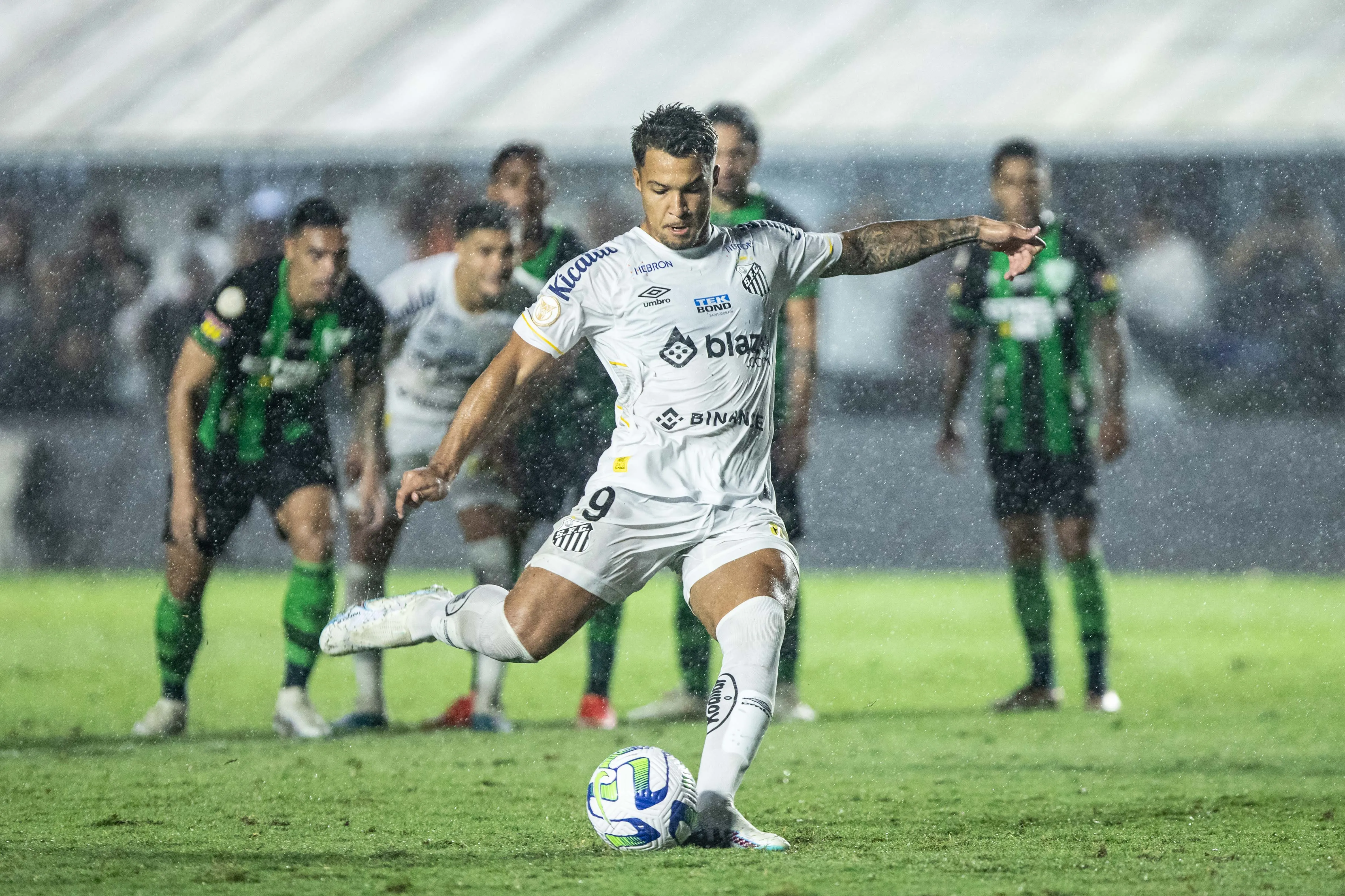 Santos será o rival do Bahia. Foto: Abner Dourado/AGIF