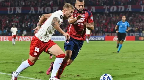 Vizzor Imagem/AGIF- ndependiente Medellin e Inter no duelo de ida da fase de grupos da Libertadores