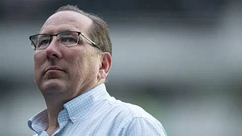 RJ – Rio de Janeiro – 15/05/2022 – BRASILEIRO A 2022, BOTAFOGO X FORTALEZA – John Textor socio majoritario do Botafogo antes da partida contra o Fortaleza no estadio Maracana pelo campeonato Brasileiro A 2022. Foto: Jorge Rodrigues/AGIF