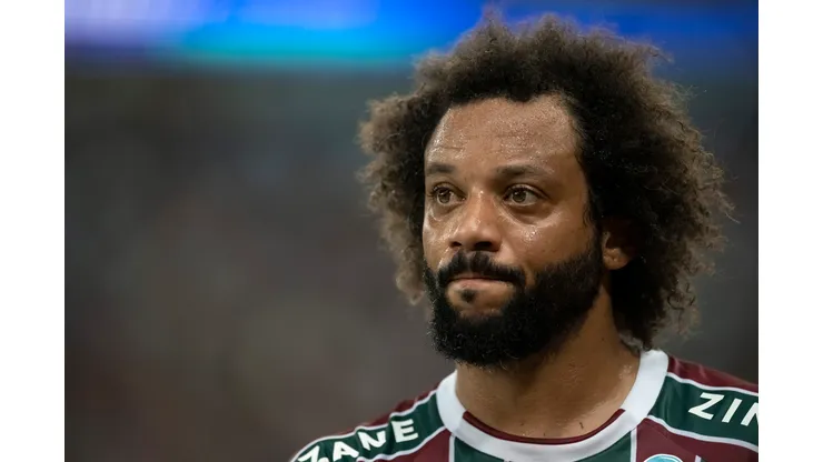 RJ - RIO DE JANEIRO - 06/05/2023 - BRASILEIRO A 2023, FLUMINENSE X VASCO - Marcelo jogador do Fluminense durante partida contra o Vasco no estadio Maracana pelo campeonato BRASILEIRO A 2023. Foto: Jorge Rodrigues/AGIF