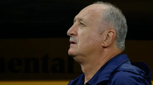 Foto: Marcello Zambrana/AGIF – Felipão manda recado para torcida.