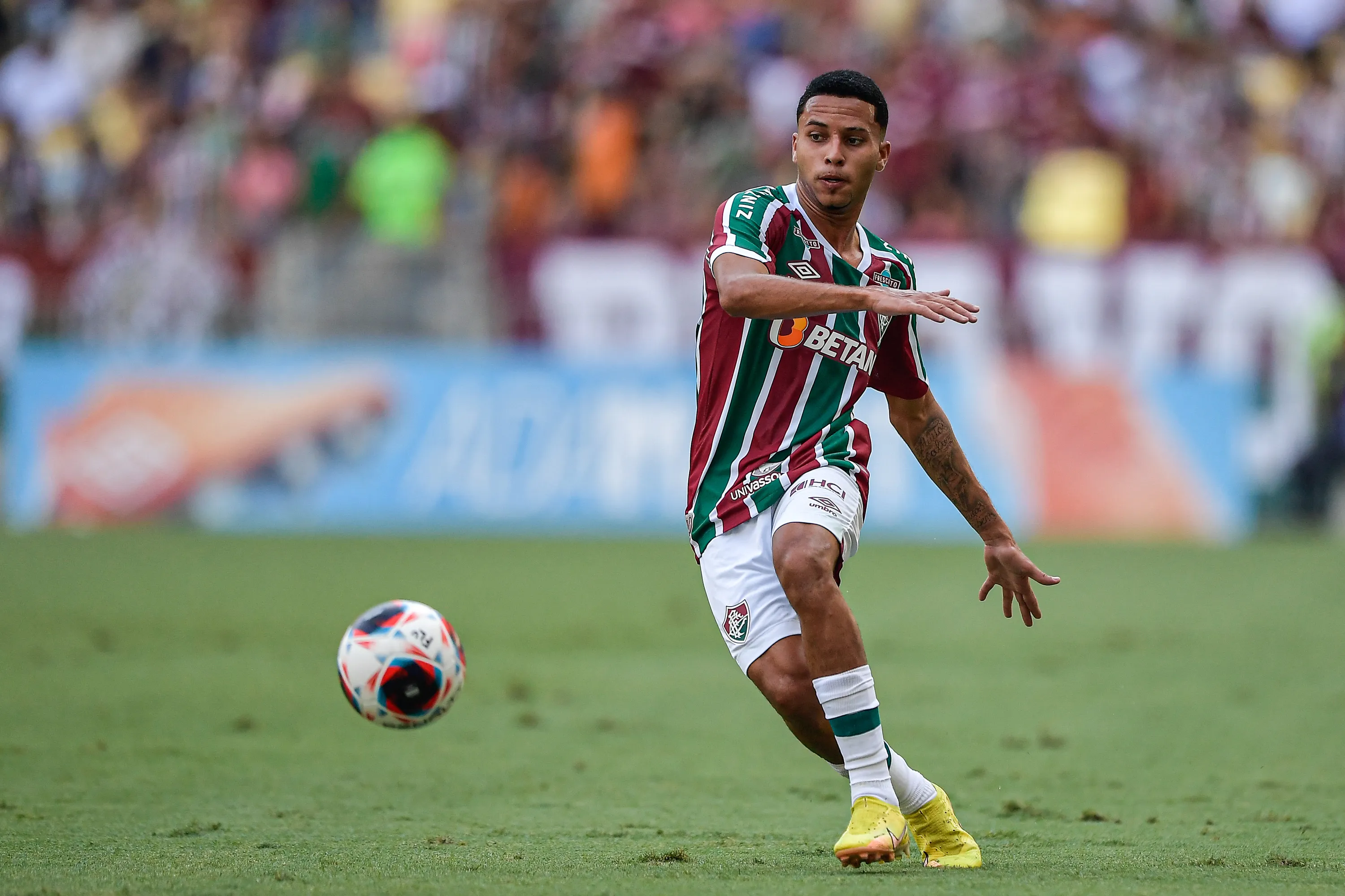 Thiago Ribeiro/AGIF- Alexsander, jogador do Fluminense