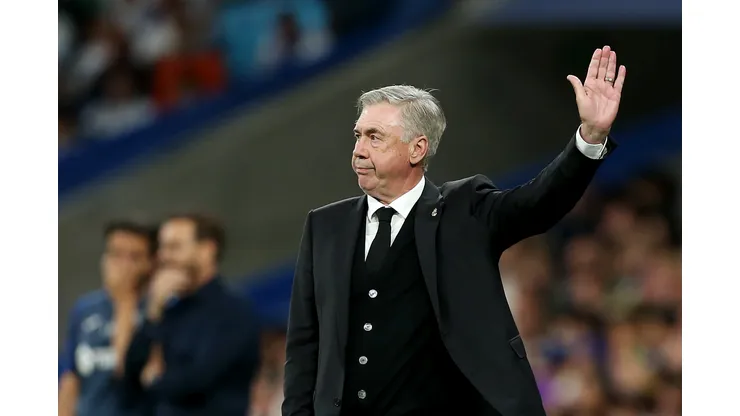 Florencia Tan Jun/Getty Images- Carlo Ancelotti, técnico do Real Madrid