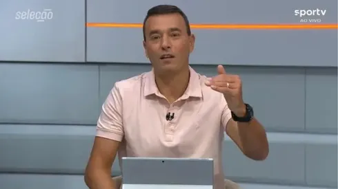 Foto: Reprodução/SporTV – Rizek comenta sobre possível novo técnico da Seleção Brasileira