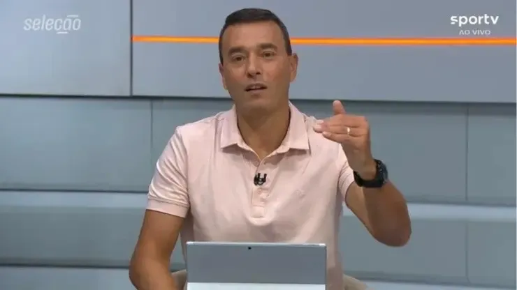 Foto: Reprodução/SporTV - Rizek comenta sobre possível novo técnico da Seleção Brasileira