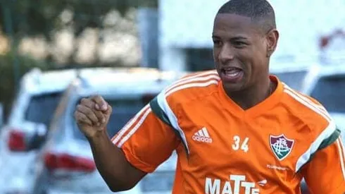 Nelson Perez/Fluminense- Robert em sua passagem pelo Fluminense