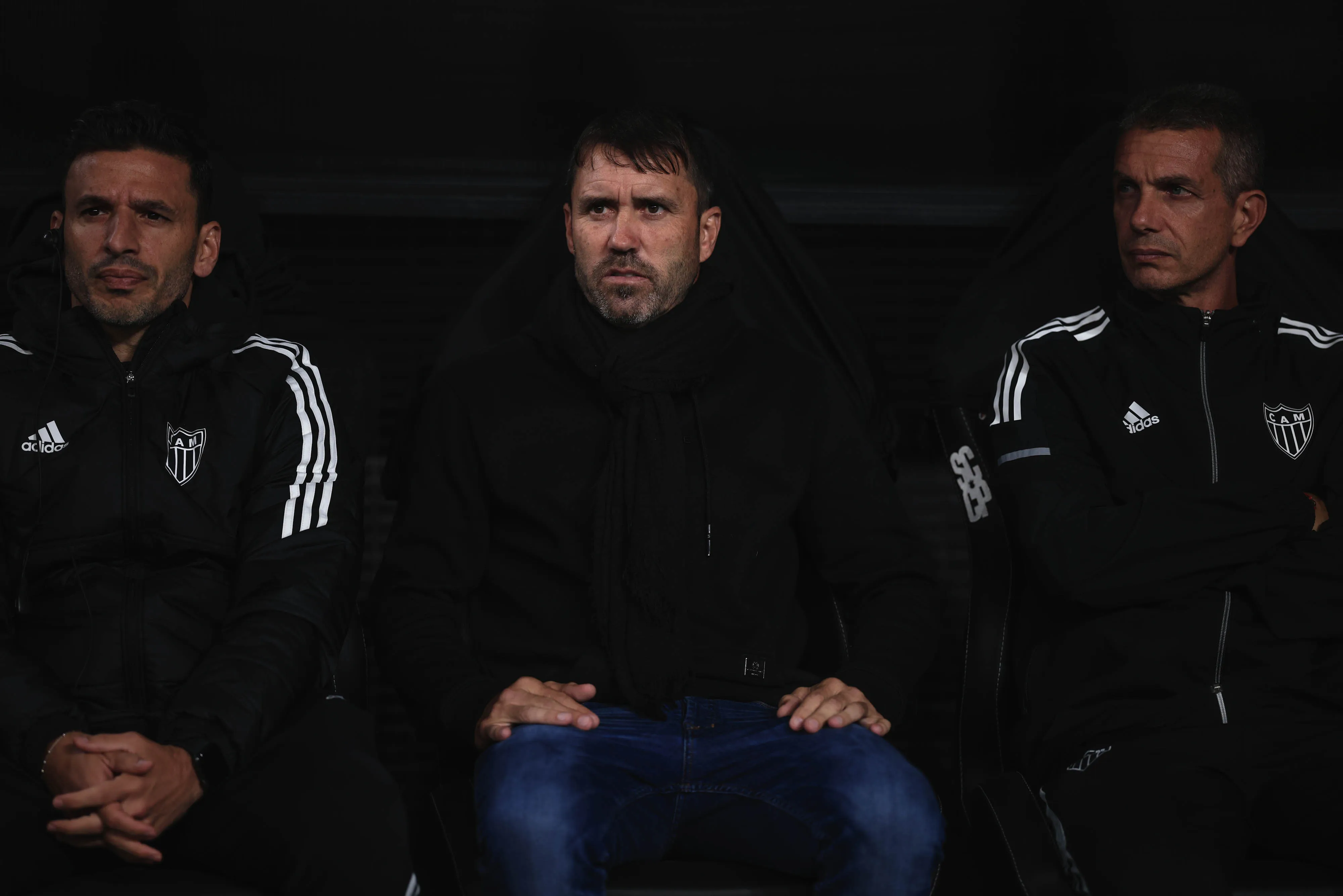 SP – SAO PAULO – 31/05/2023 – COPA DO BRASIL 2023, CORINTHIANS X ATLETICO-MG – Eduardo Coudet tecnico do Atletico-MG durante partida contra o Corinthians no estadio Arena Corinthians pelo campeonato Copa do Brasil 2023. Foto: Ettore Chiereguini/AGIF