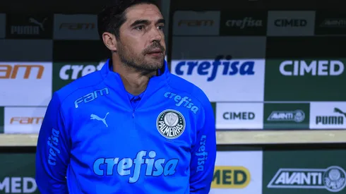 SP – SAO PAULO – 04/06/2023 – BRASILEIRO A 2023, PALMEIRAS X CORITIBA – Abel Ferreira tecnico do Palmeiras durante partida contra o Coritiba no estadio Arena Allianz Parque pelo campeonato BRASILEIRO A 2023. Foto: Ettore Chiereguini/AGIF