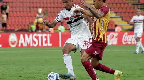 Vizzor Imagem/AGIF- Tolima e São Paulo no primeiro duelo ds Sul-Americana 2023