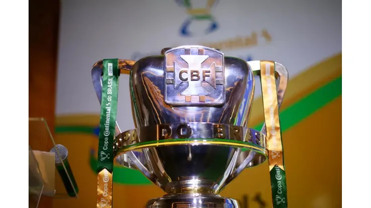 Reprodução/CBF- Taça da Copa do Brasil