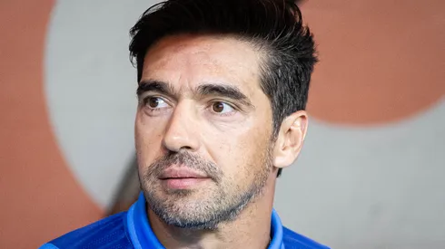 MG – BELO HORIZONTE – 28/05/2023 – BRASILEIRO A 2023, ATLETICO-MG X PALMEIRAS – Abel Ferreira tecnico do Palmeiras durante partida contra o Atletico-MG no estadio Mineirao pelo campeonato BRASILEIRO A 2023. Foto: Fernando Moreno/AGIF
