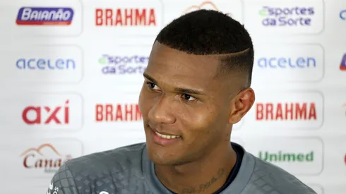 Foto: Felipe Oliveira/EC Bahia - Adriel relembra passagem no Grêmio.