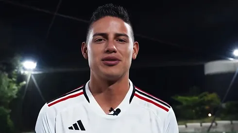 Foto: Reprodução/SPFC PLAY – São Paulo anuncia contratação de James Rodríguez