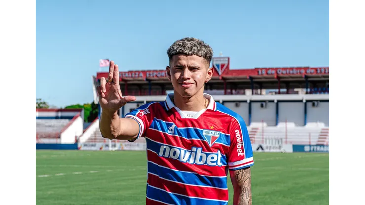 Foto: Divulgação/Fortaleza - Machuca se mostra animado para estreia no Leão do Pici.