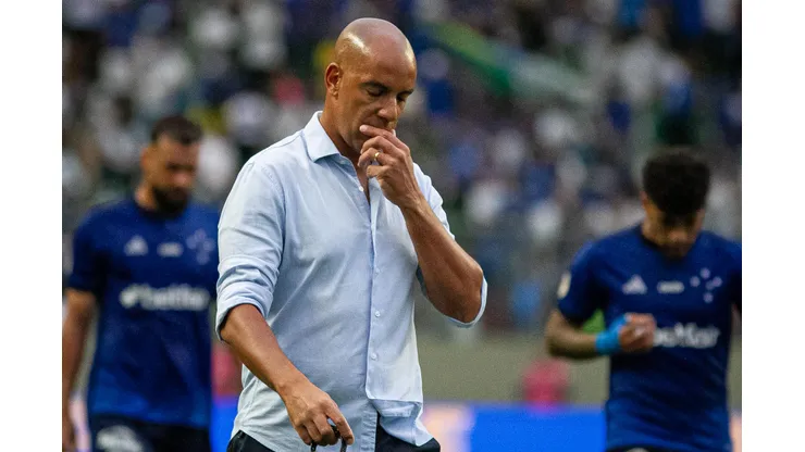 Fernando Moreno/AGIF- Pepa, técnico do Cruzeiro