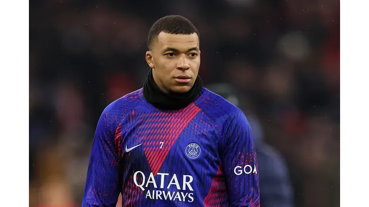 Alex Grimm/Getty Images- Mbappé, atacante do PSG