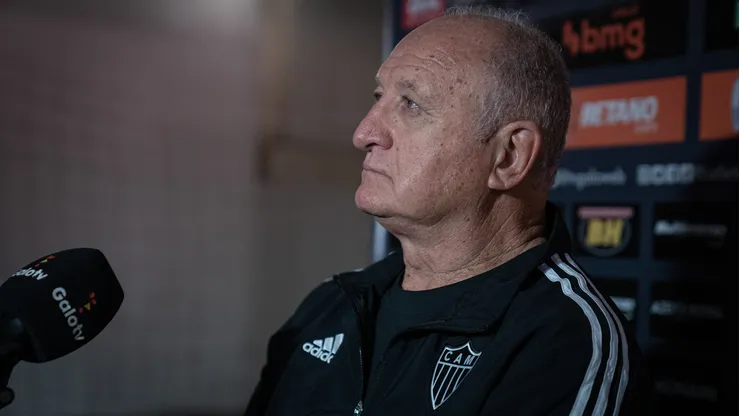 Foto: Bruno Sousa / Atlético - Felipão técnico do Atlético-MG