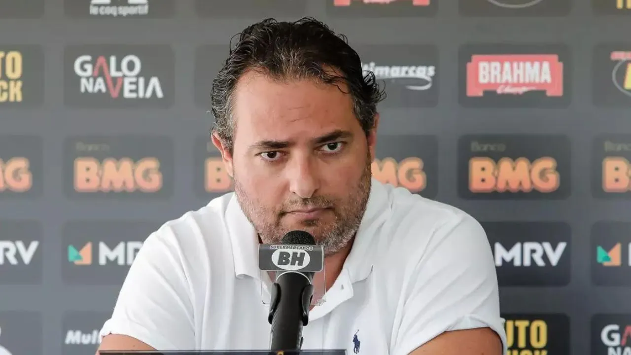 Foto: Reprodução/Atlético-MG – Alexandre Mattos no Galo em 2021