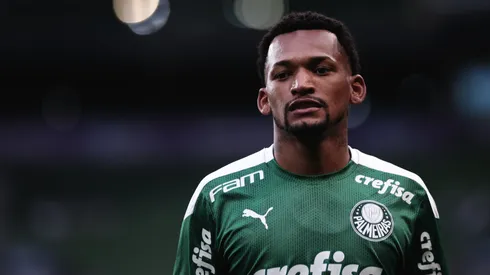 SP – Sao Paulo – 01/02/2022 – PAULISTA 2022, PALMEIRAS X AGUA SANTA – Jailson jogador do Palmeiras durante aquecimento antes da partida contra o Agua Santa no estadio Arena Allianz Parque pelo campeonato Paulista 2022. Foto: Ettore Chiereguini/AGIF