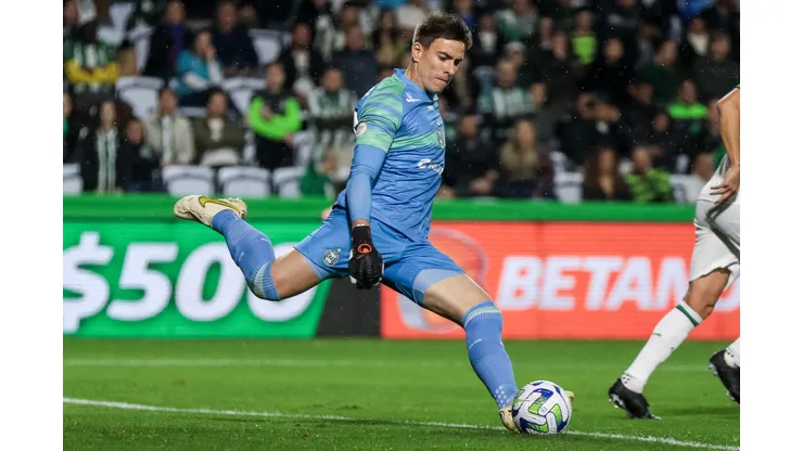 Robson Mafra/AGIF- Luan Polli, goleiro do Coritiba