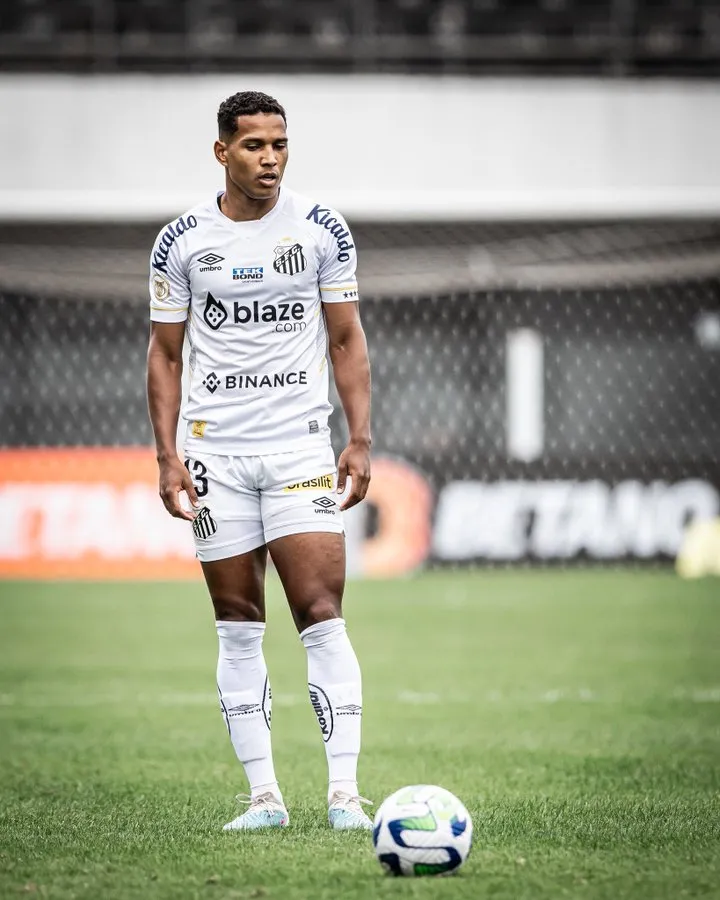 Foto: Reprodução/Santos FC – João Lucas