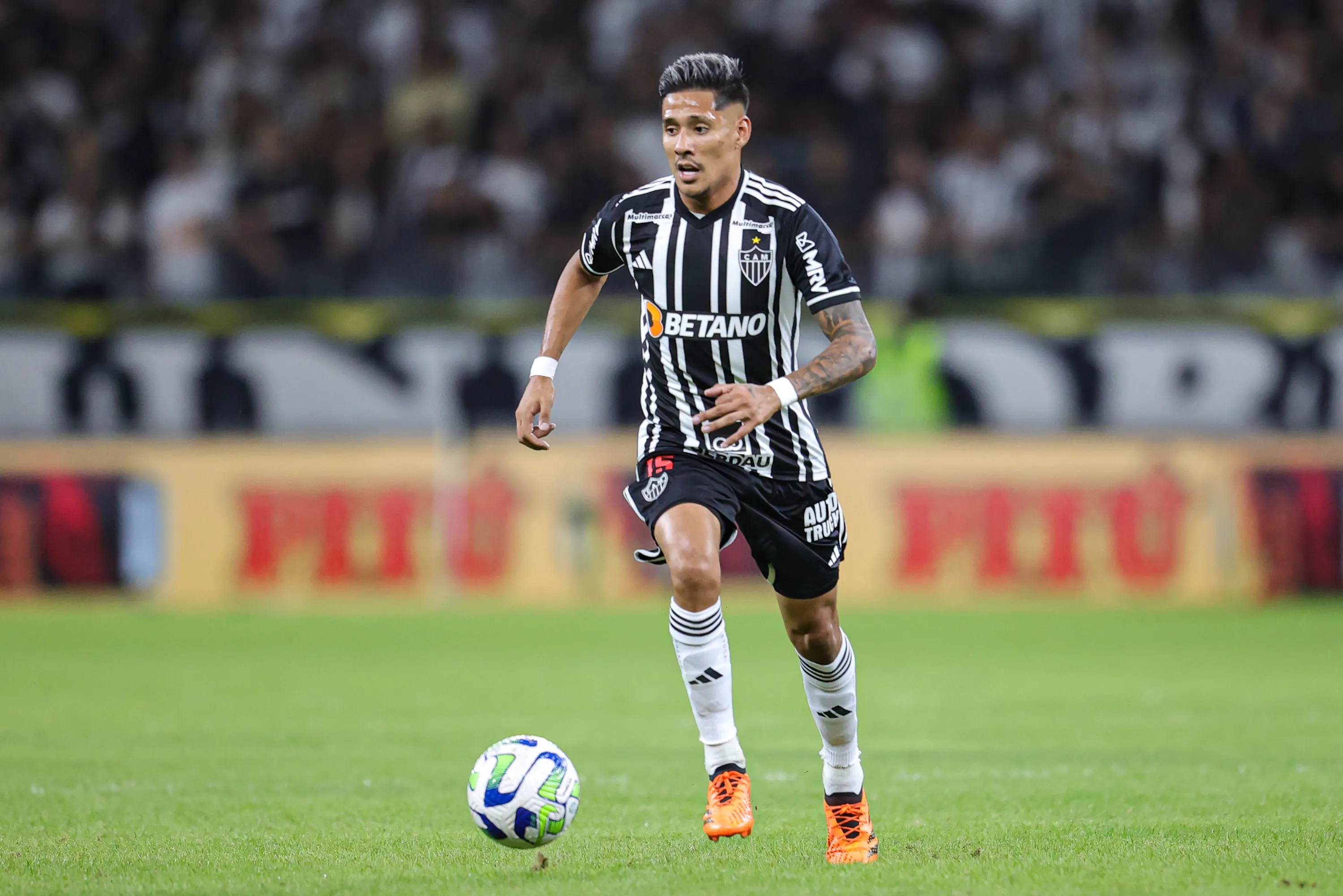 Gilson Junio/AGIF – Zaracho atuando pelo Atlético-MG